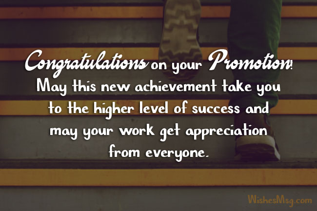 Congratulations Wishes Messages For Promotion Of Colleague - Ultra Wishes