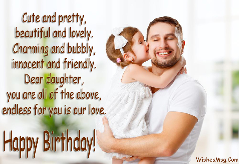 best birthday wishes for daughter from father