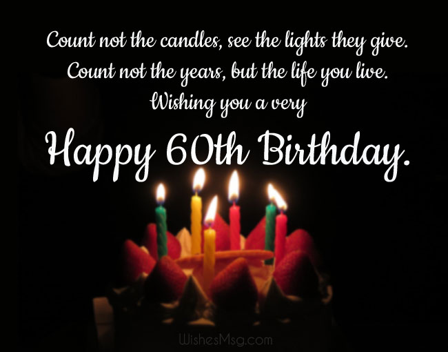 happy 60th birthday wishes for husband