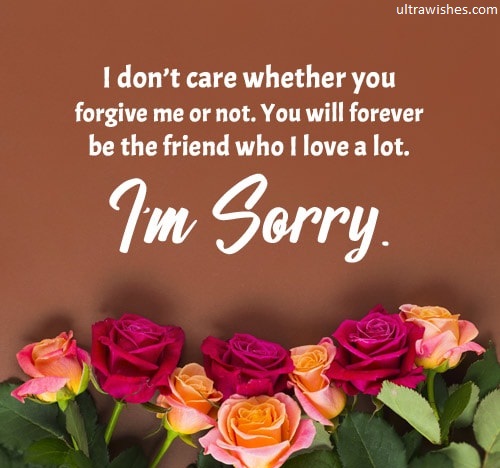 sorry quotes for best friend