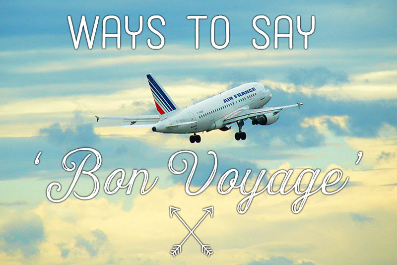 How do you spell bon voyage