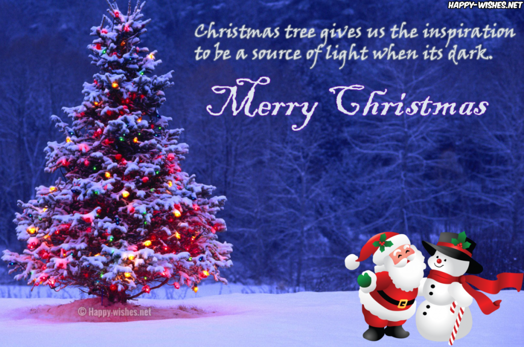 Best quotes on Christmas tree