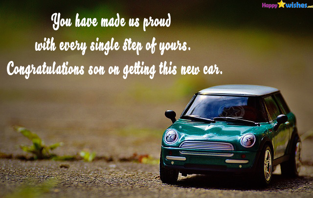 Blessing Congratulations Quotes For New Car - 30+ Congratulations Messages & Quotes For Buying A New Car » Ultra Wishes