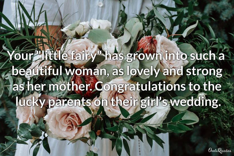 30 Wedding Congratulation Messages for the Couple and Their Parents 