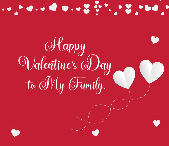 valentine messages for family