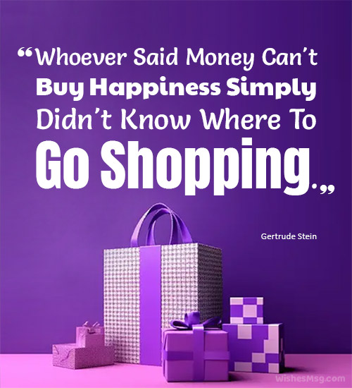 Happy Shopping Quotes