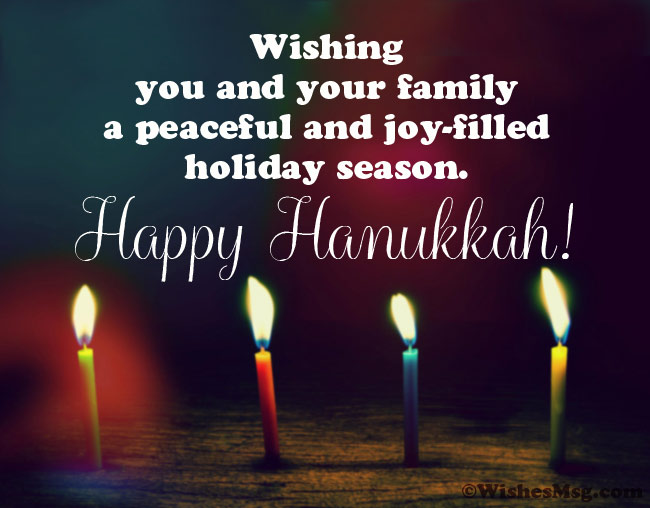 Hanukkah Greetings Messages