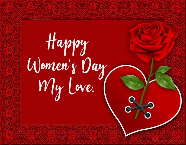 happy women's day my love