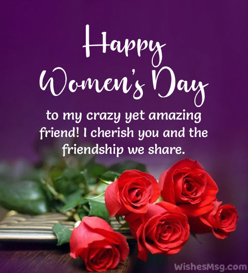 women’s day wishes for friend