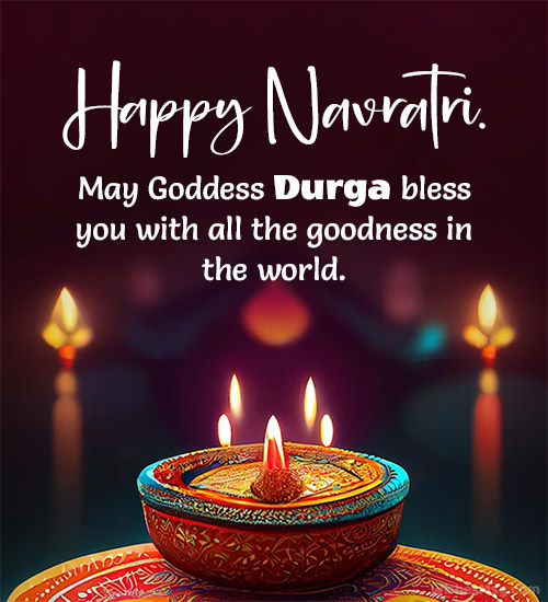 navratri wishes messages