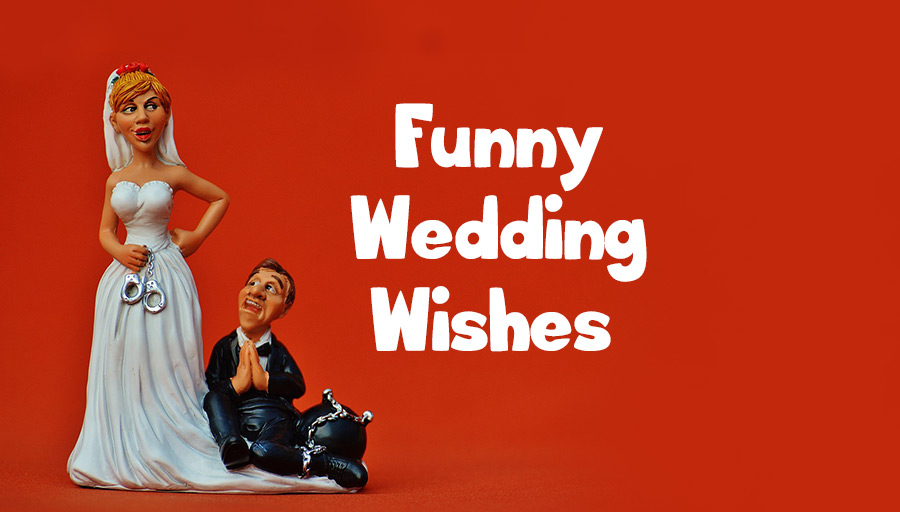 Funny Wedding Wishes, Messages and Quotes