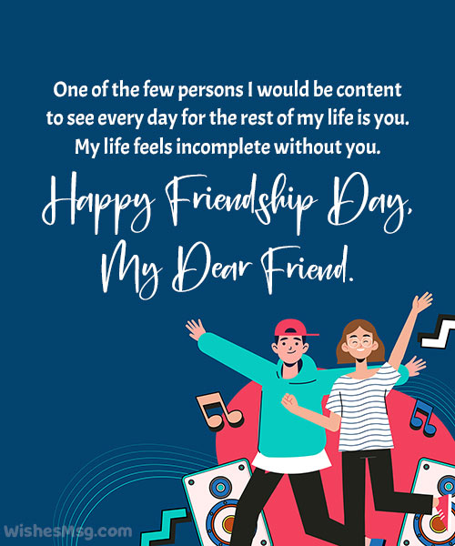 friendship day emotional message for best friend