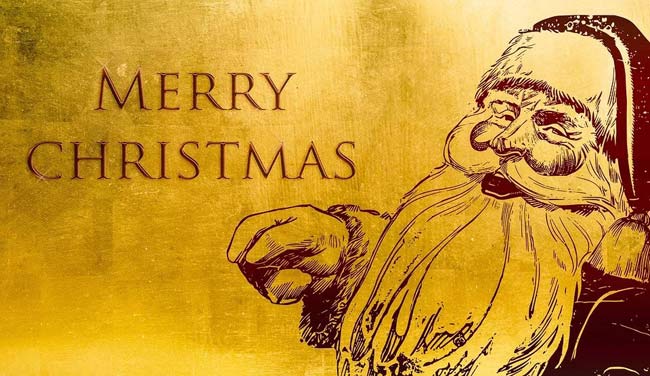 Christmas Card Image Santa Claus