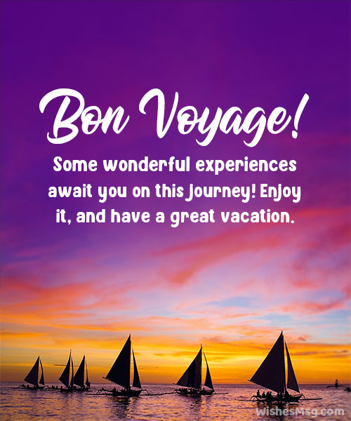Bon Voyage Message For Sibling