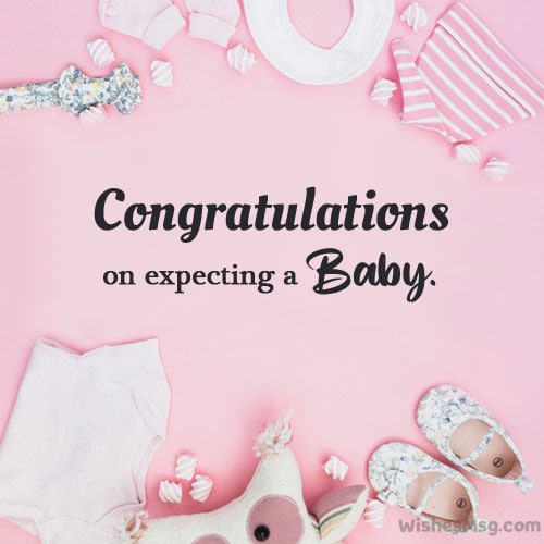 congratulations on expecting a baby