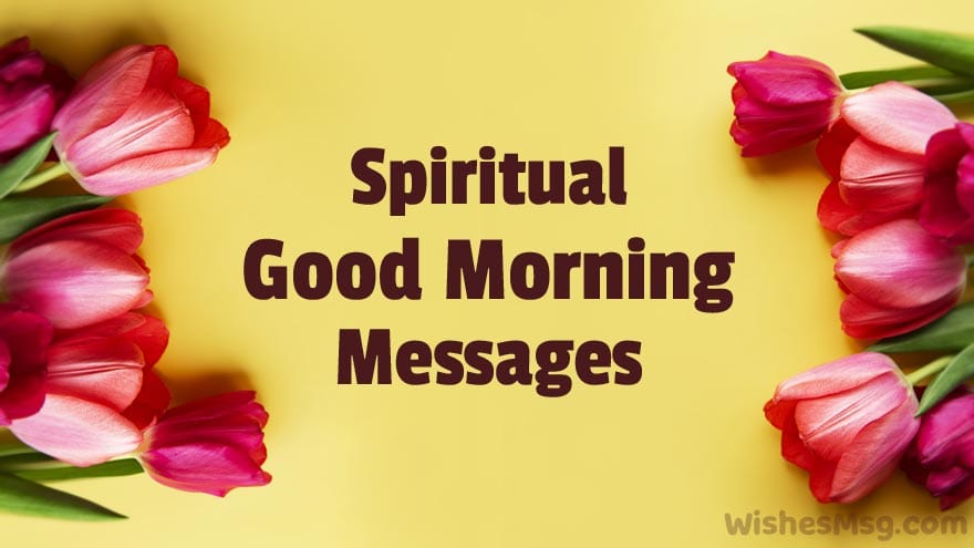 good morning spiritual quotes
