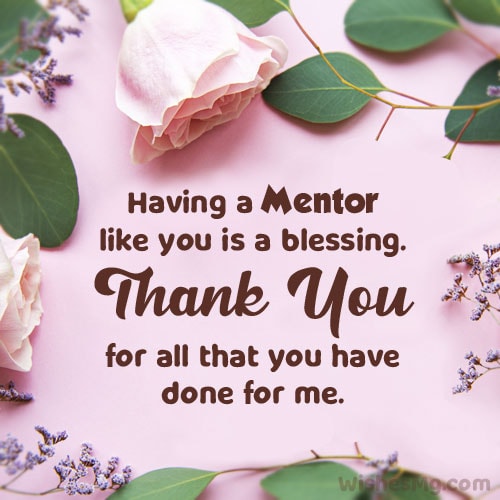 thank you mentor quotes