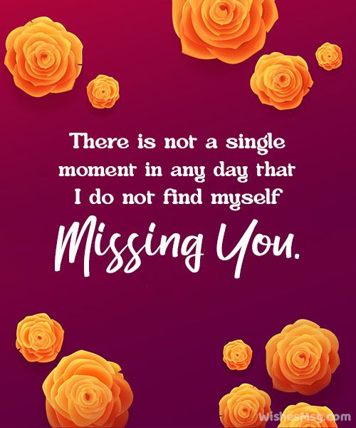 Heart Touching Miss You Messages for GF