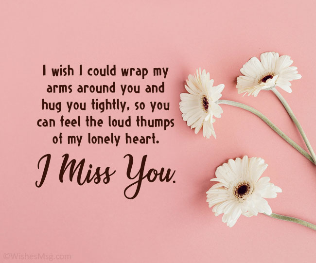 miss you message for gf
