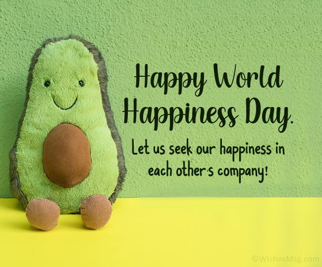 Happiness Day Wishes for Loved Ones