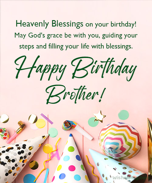 happy birthday prayers for brother