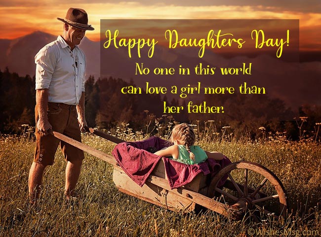 Daughters Day Wishes From Father