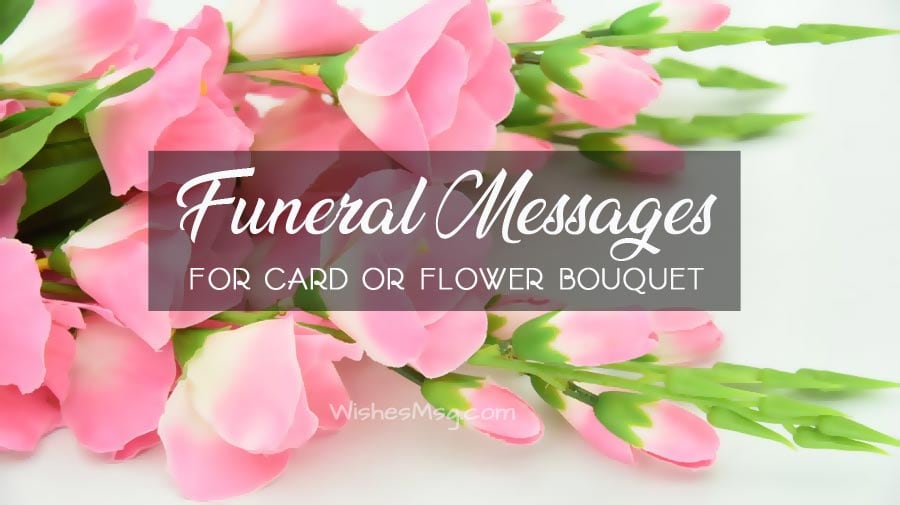 Funeral Card Messages