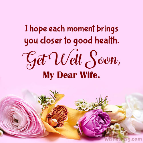 Motivational Get Well Messages for Wife