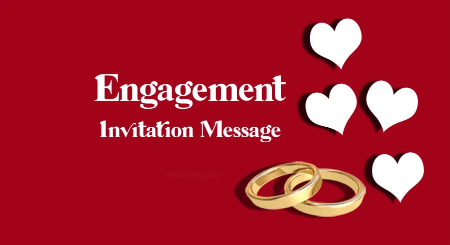 Engagement Invitation Messages and Quotes