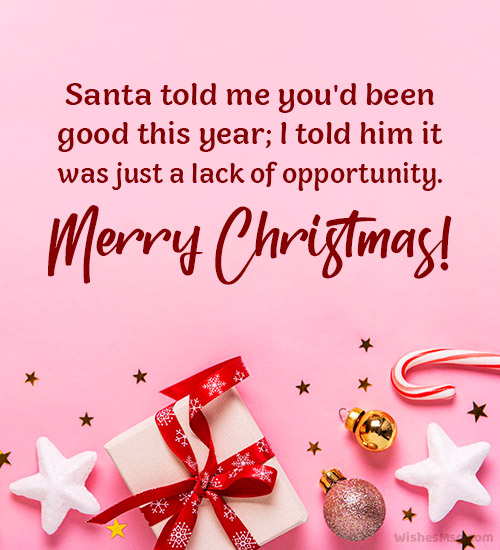christmas funny wishes