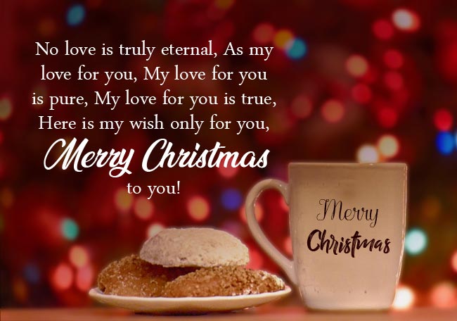 Christmas Love Text For Wife
