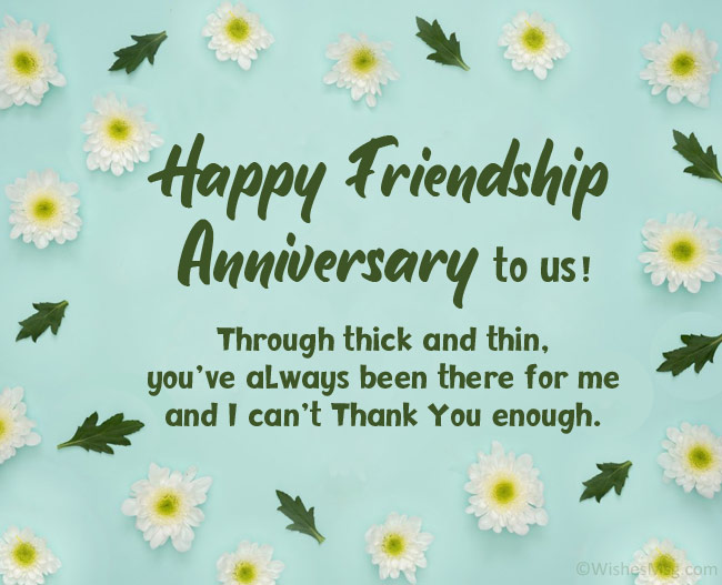 Friendship Anniversary Quotes