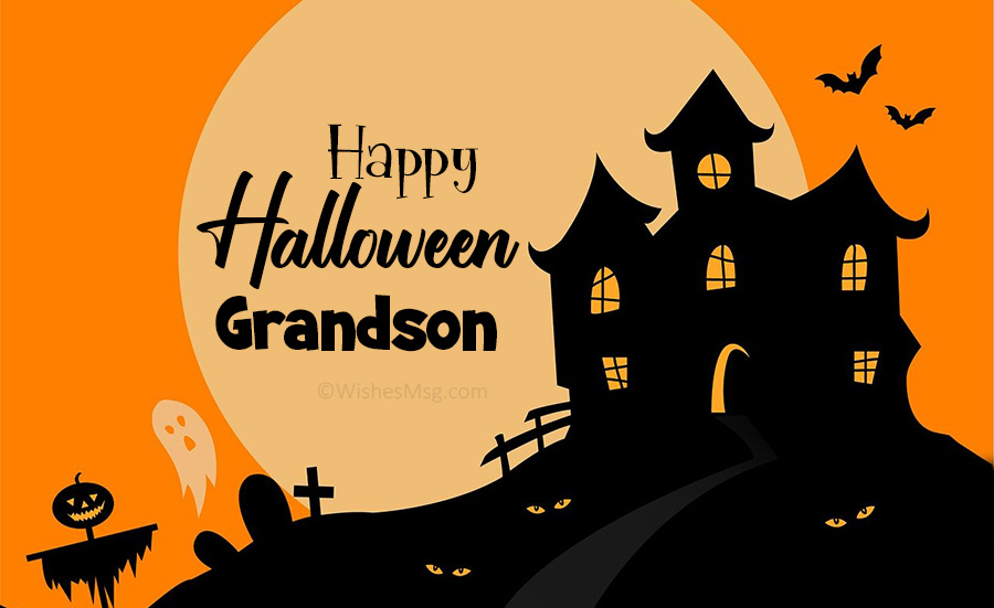 Halloween Wishes for Grandson from Grandfather