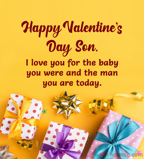 valentine messages for son