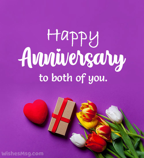 Happy Anniversary both of you