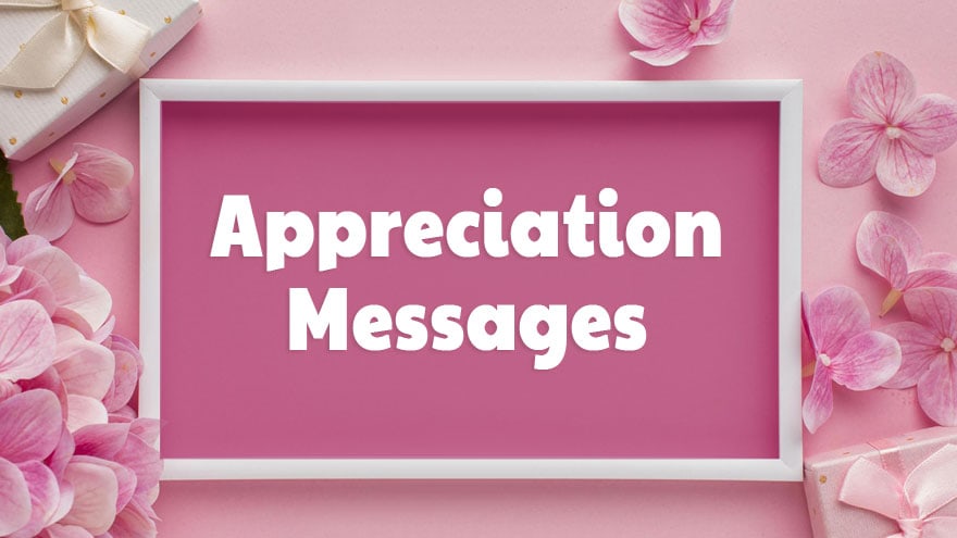 Appreciation Messages for Cooperation