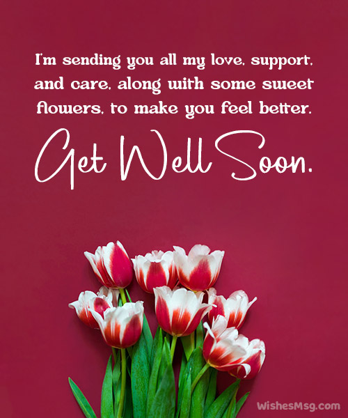 get well soon card messages