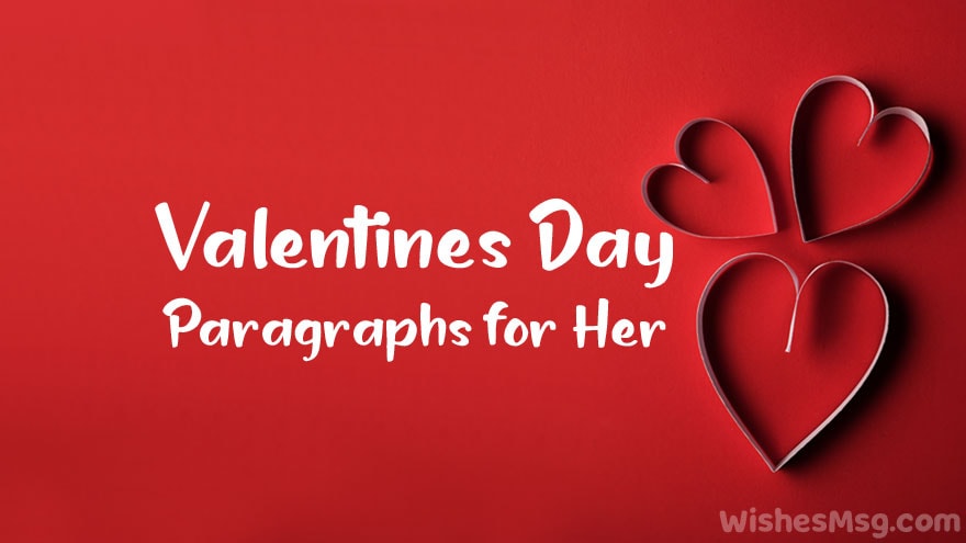 Valentines Day Paragraphs for Her