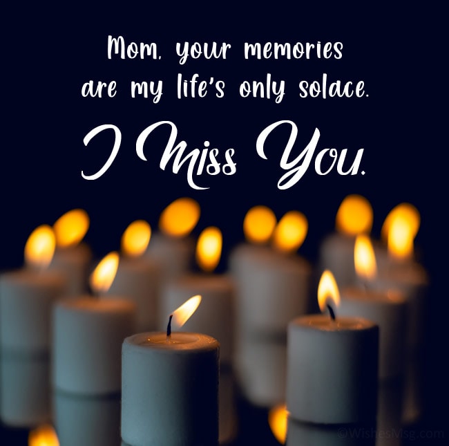 farewell message to a mother who passed away