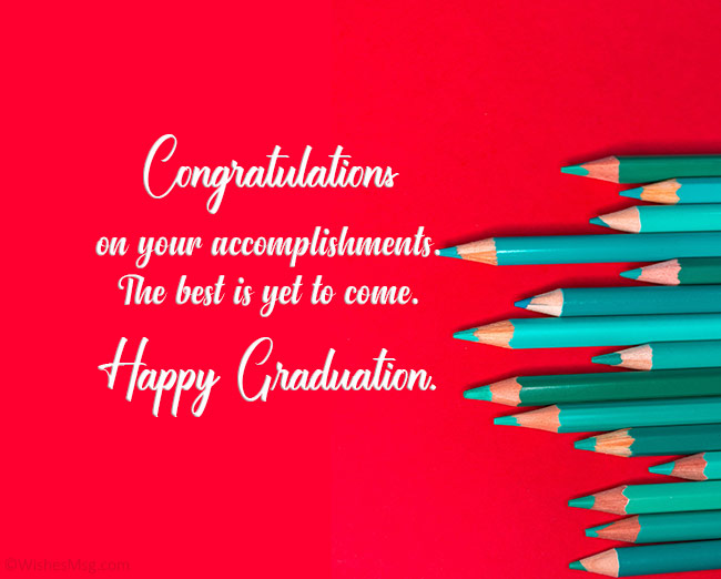 congratulations message for graduation