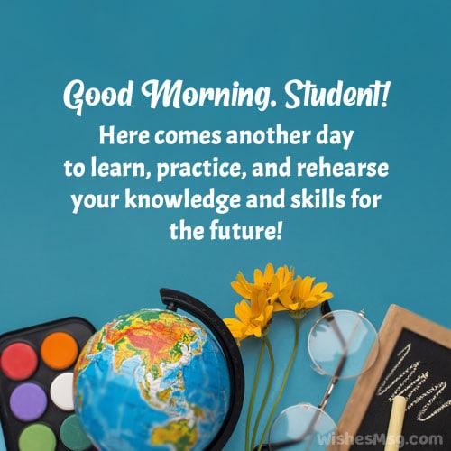 good morning message for students