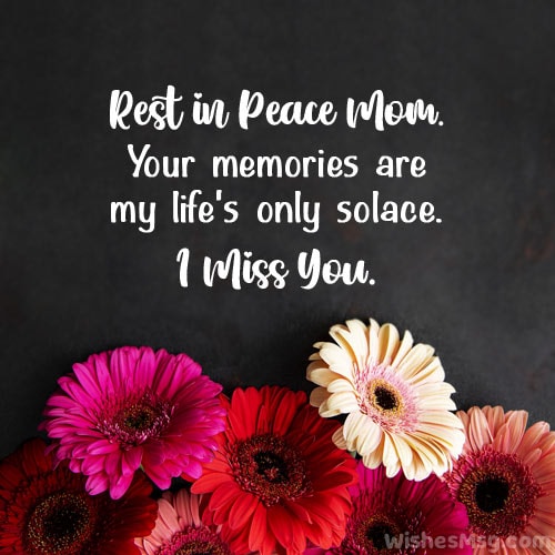rest in peace mom quotes