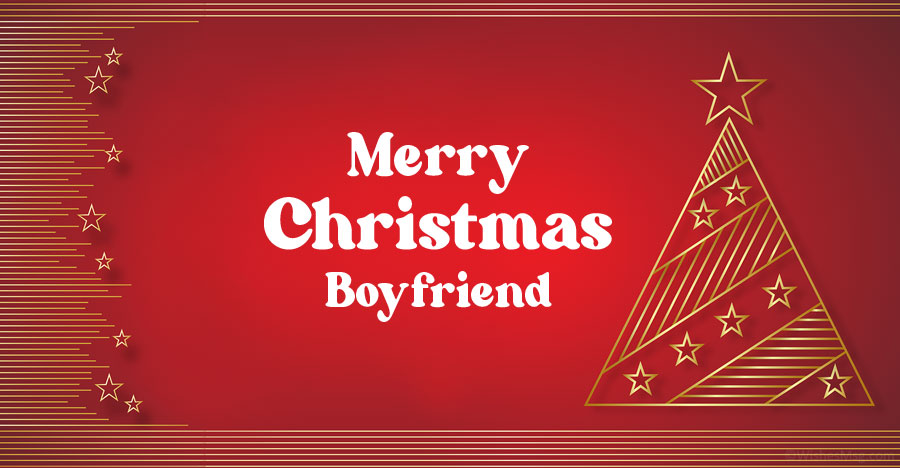 christmas message to boyfriend