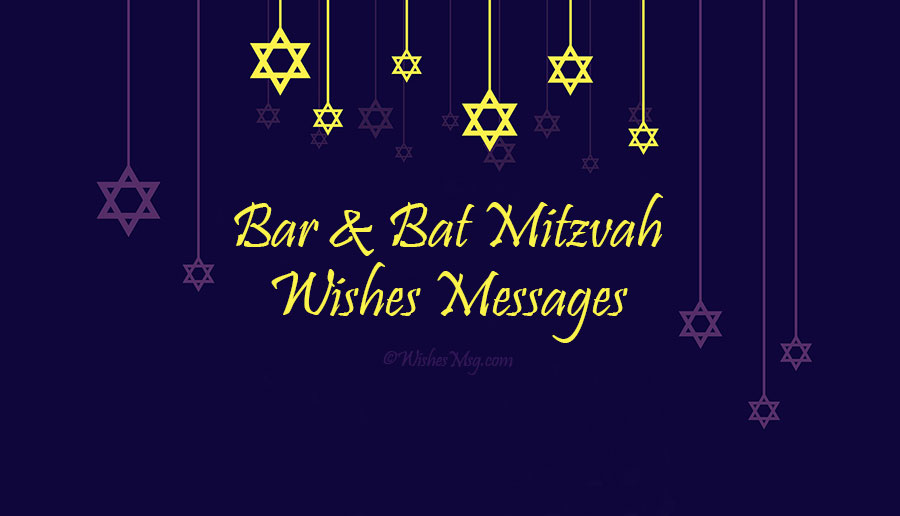 60+ Bar Mitzvah and Bat Mitzvah Wishes