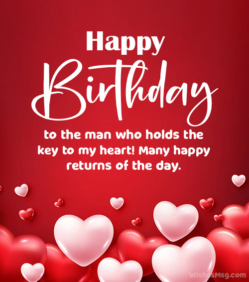 short birthday wishes for my boyfriend