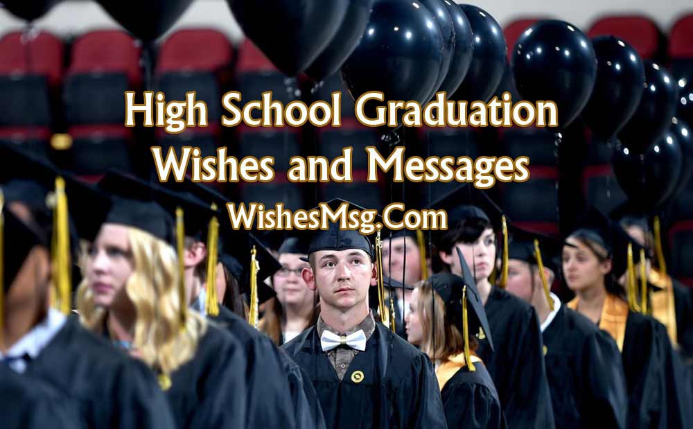 high school graduation message