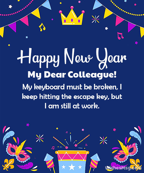 funny new year quotes for colleagues