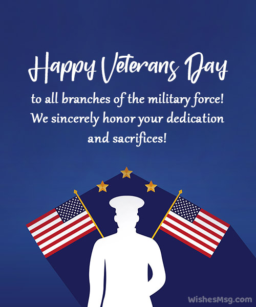 Happy Veterans Day Greetings
