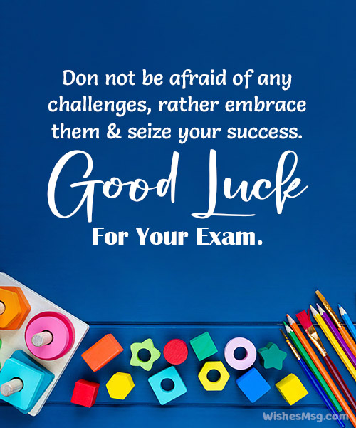exam success wishes and prayers