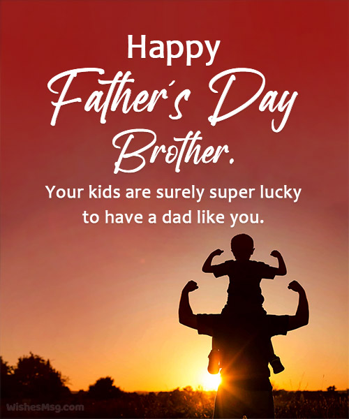 Father's Day Messages for Brother